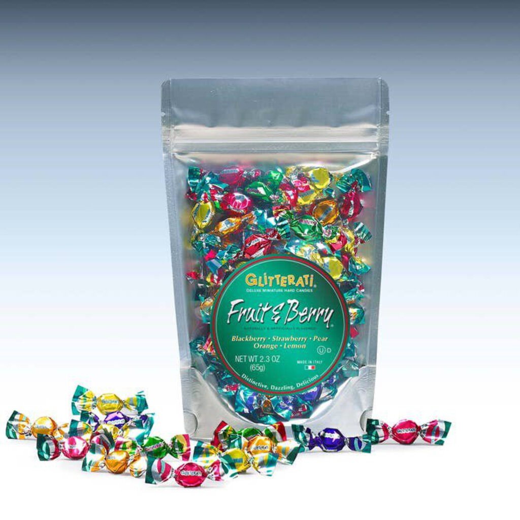 GLITTERATI - FRUIT & BERRY MEDLEY (MINI HARD CANDIES)