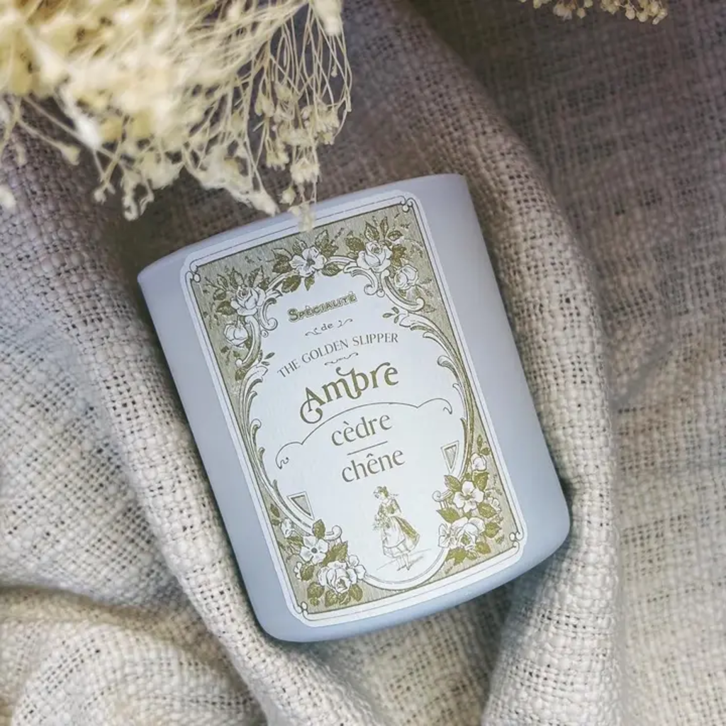 FRENCH COLLECTION - AMBRE + CEDAR CANDLE
