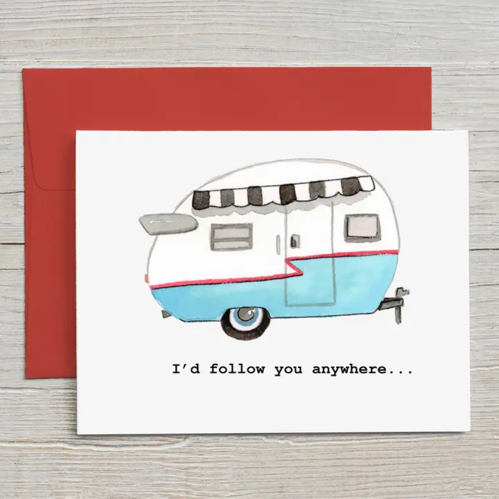 FOLLOW YOU ANYWHERE CARD