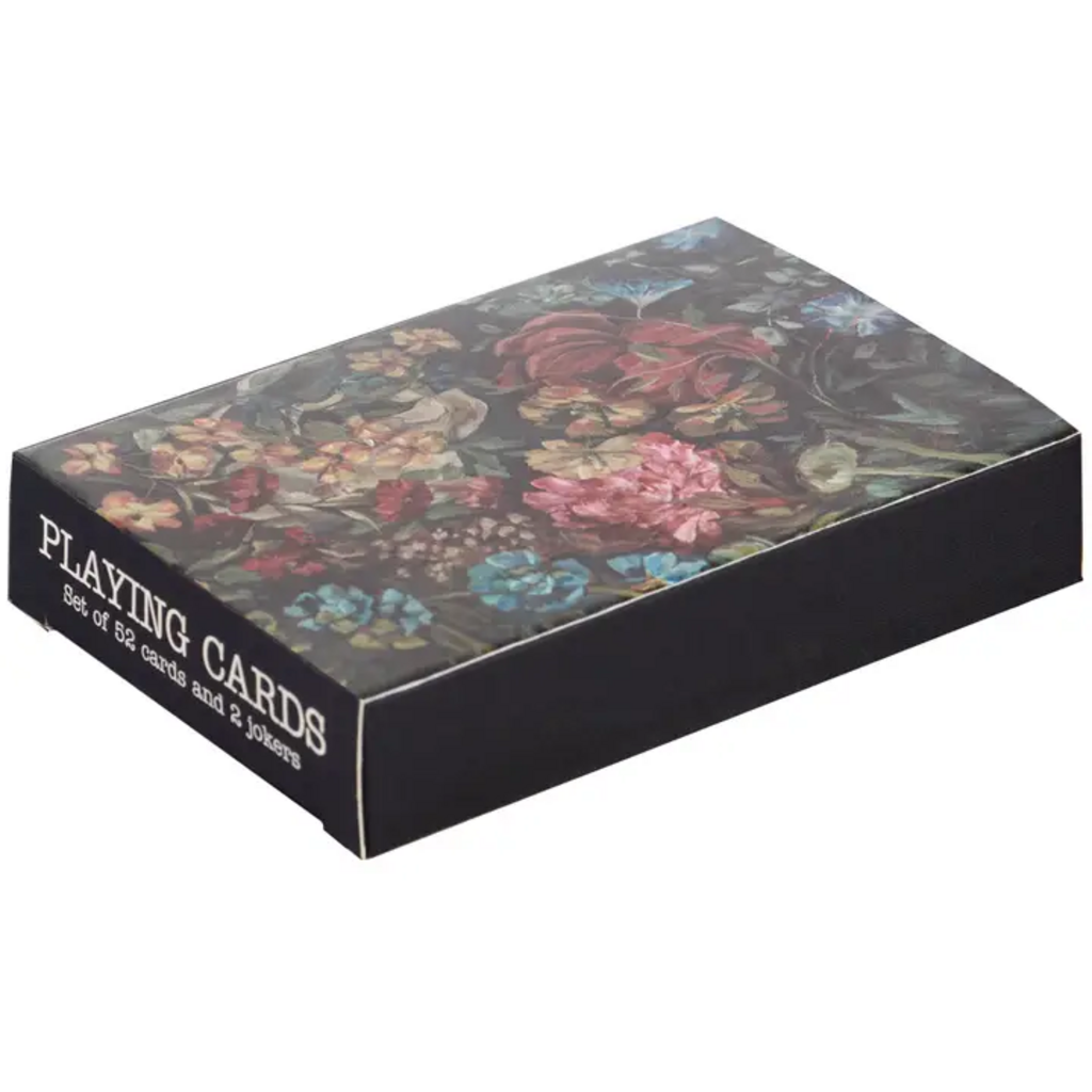 MOODY FLORAL PLAYING CARDS