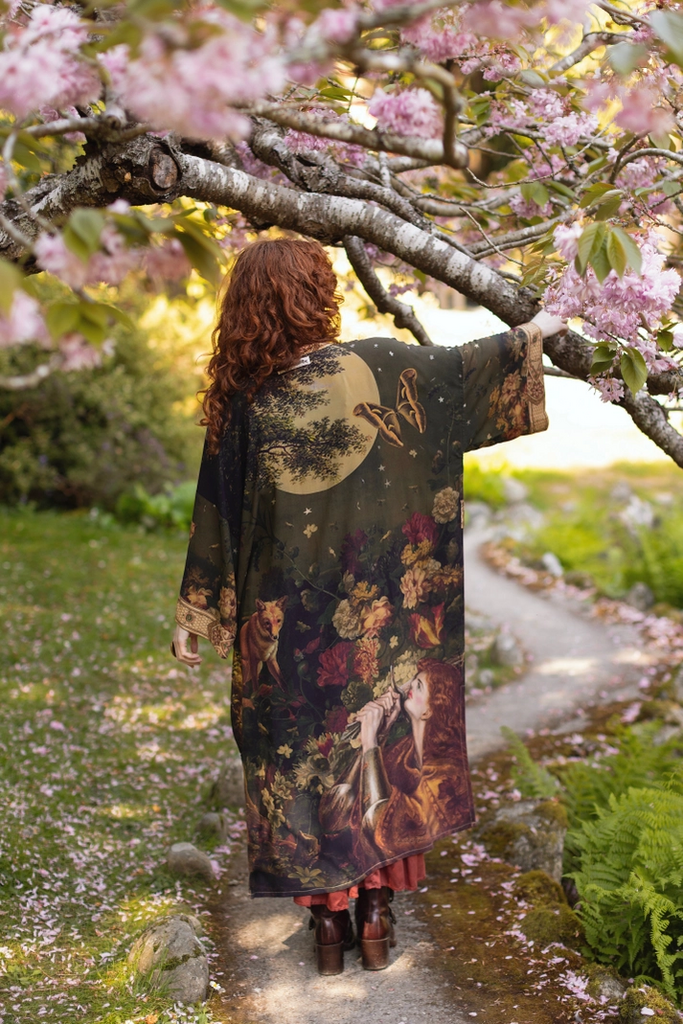 THE MESSENGER OPERA DUSTER LONG KIMONO