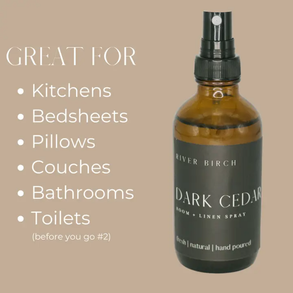 DARK CEDAR ROOM & LINEN SPRAY