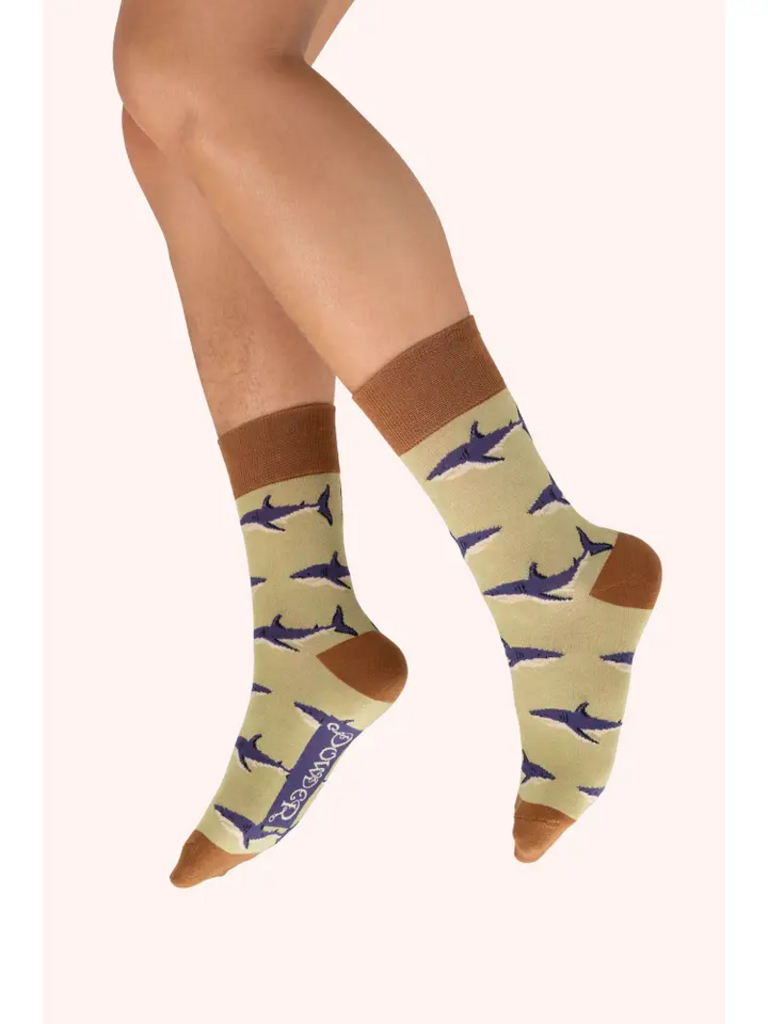 MEN'S SHARKY BAMBOO SOCKS
