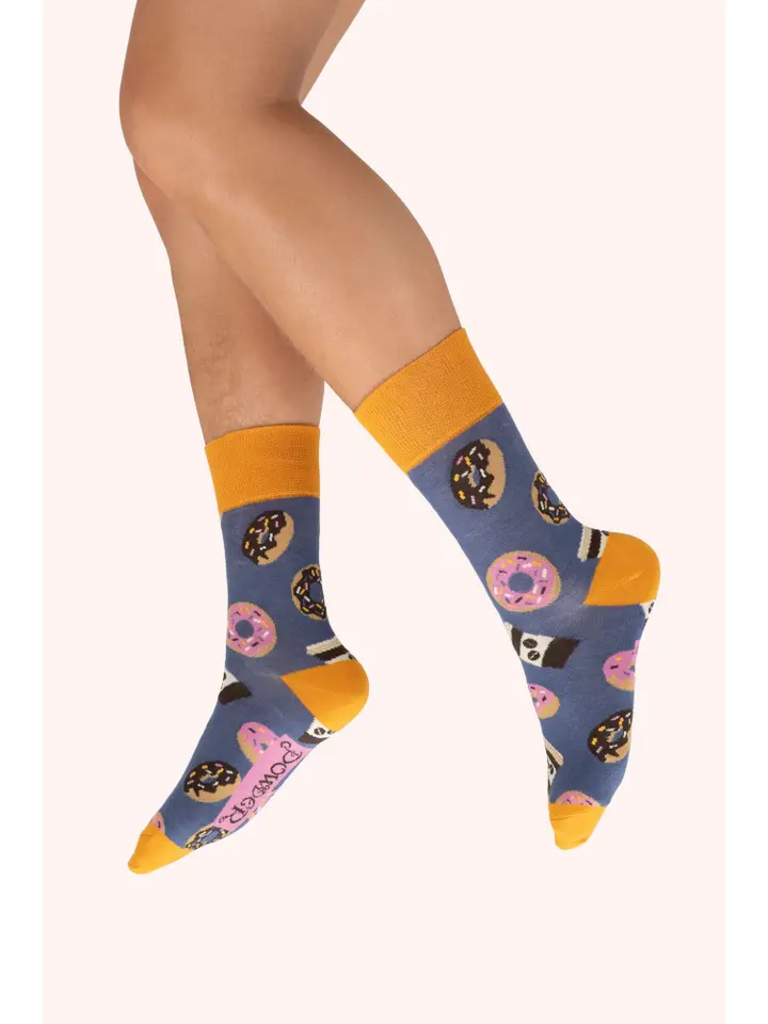 MEN'S COFFEE & DONUTS BAMBOO SOCKS