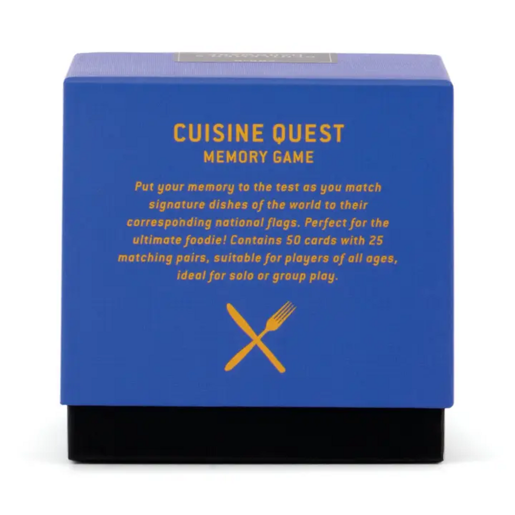 CUISINE QUEST - MEMORY GAME