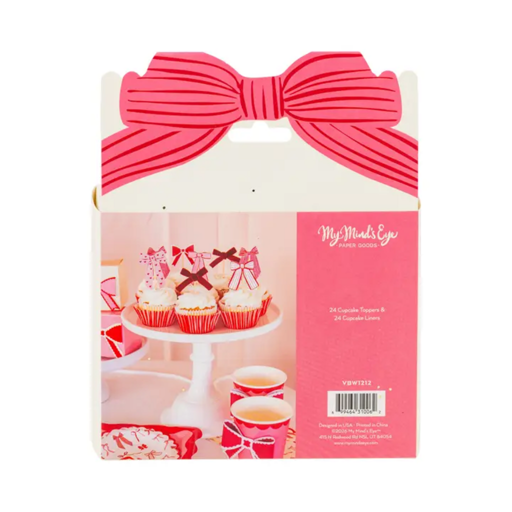 BOW CUPCAKE KIT