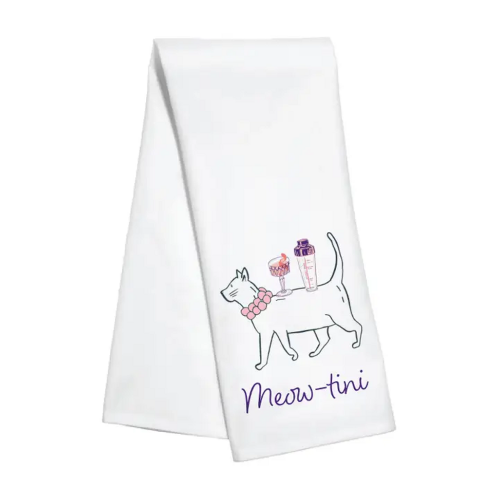 MEOW-TINI KITCHEN TOWEL