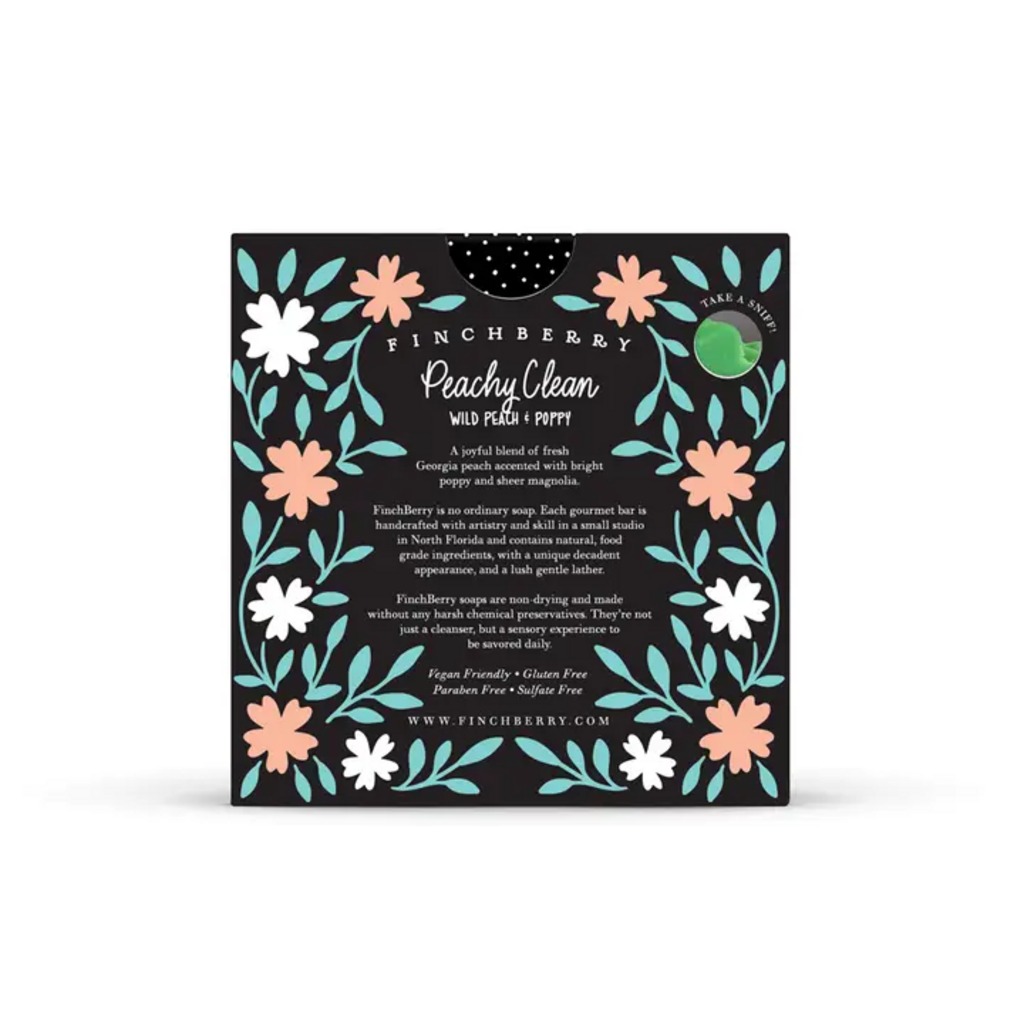 FINCHBERRY - PEACHY CLEAN BOXED SOAP