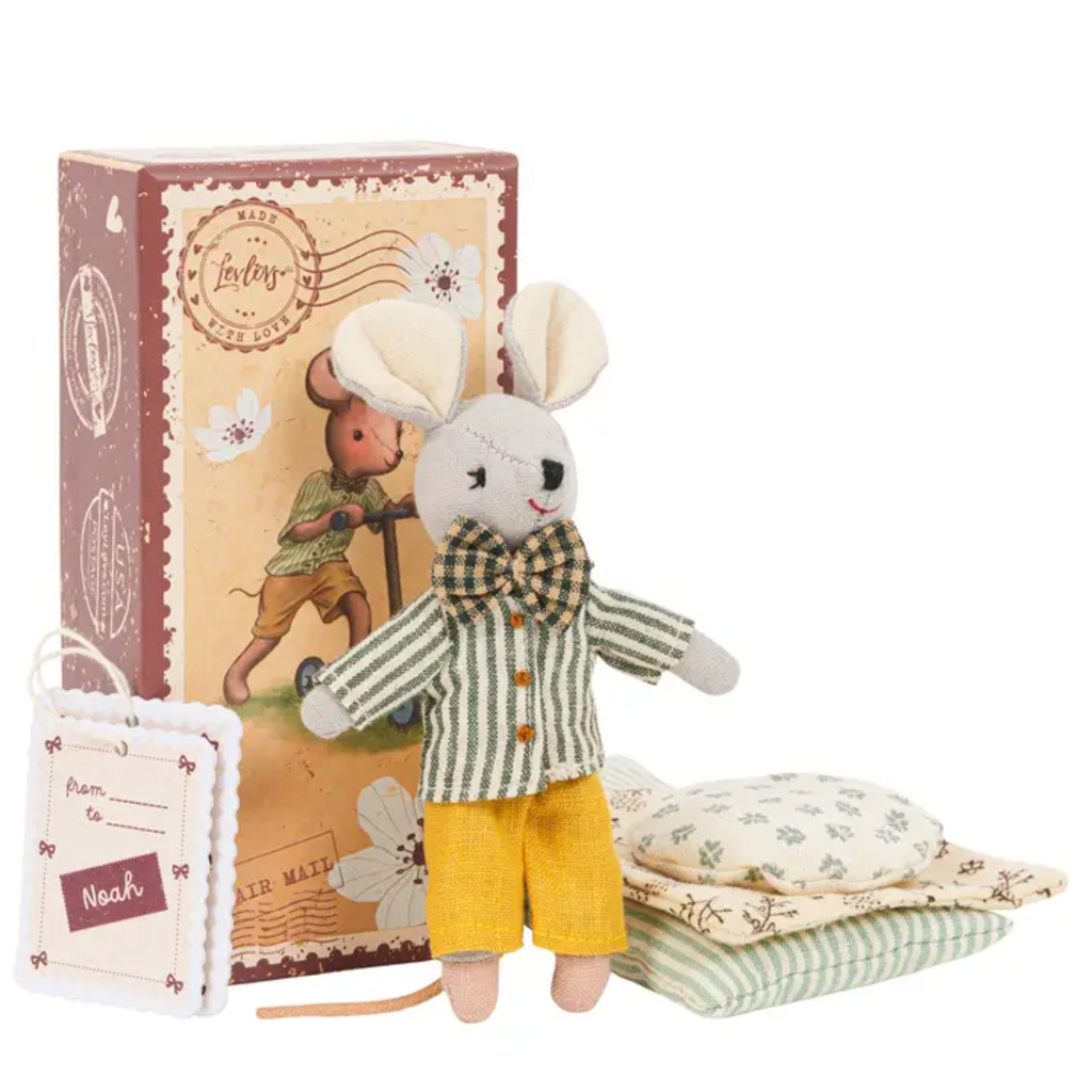 NOAH MOUSE IN STAMP HOLDER BOX