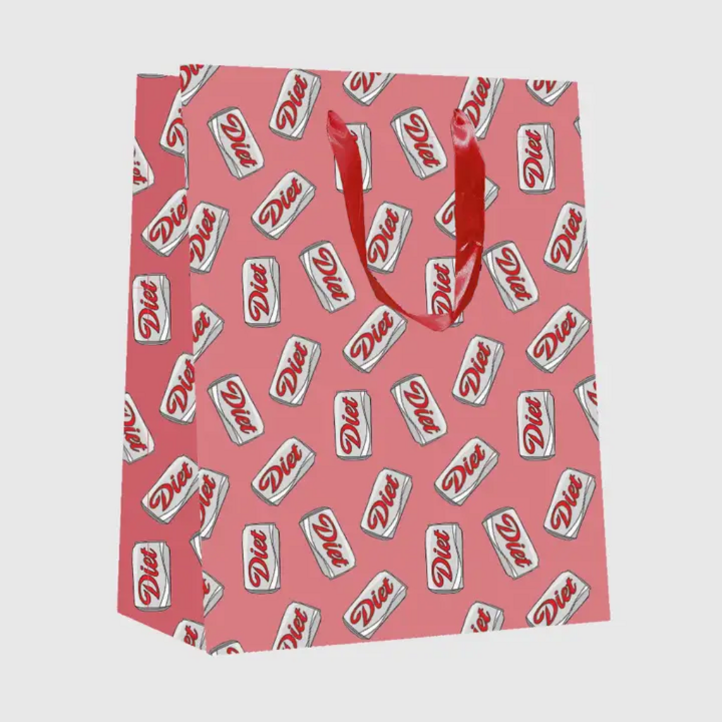 DIET COKE SODA CAN GIFT BAG