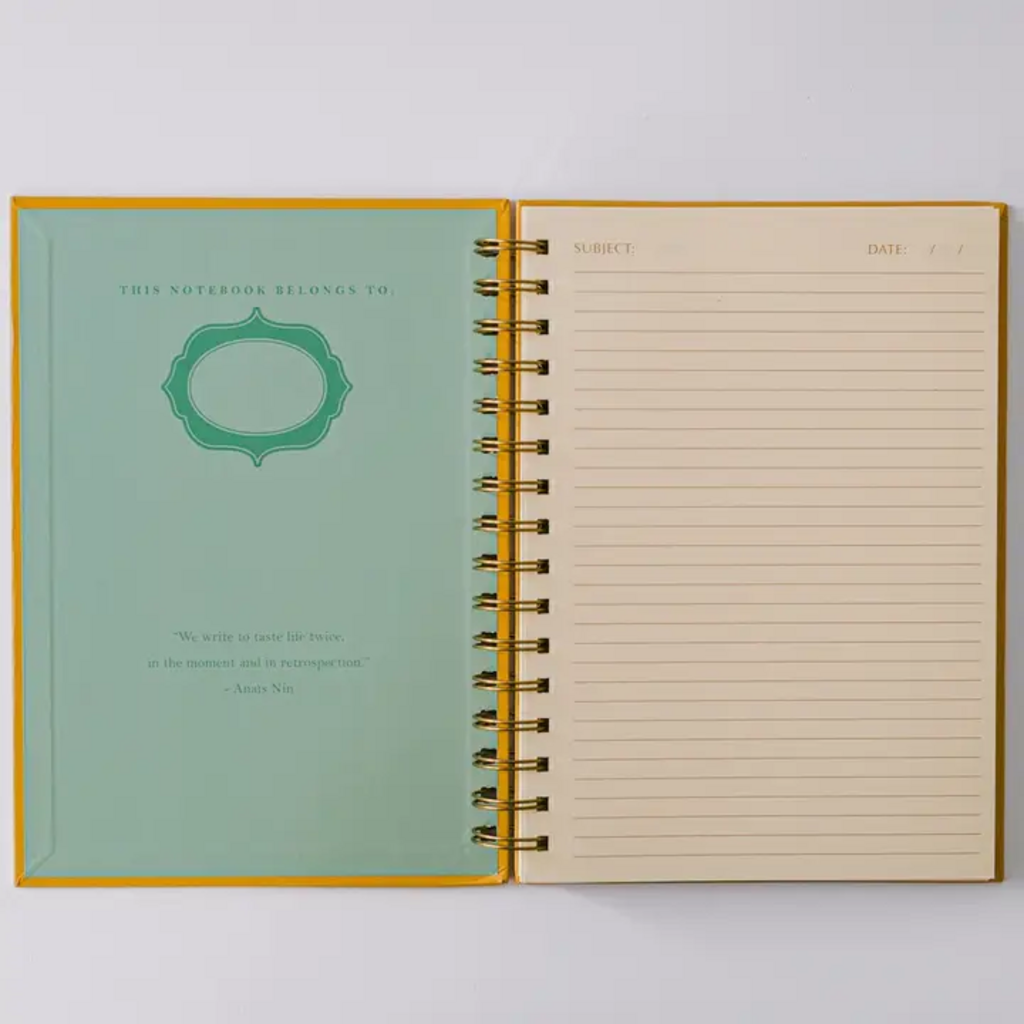 CAT LIBRARY SPIRAL NOTEBOOK