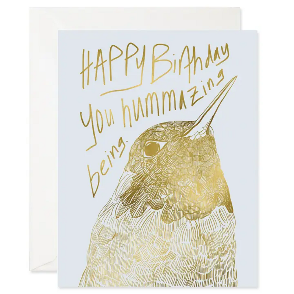 HUMMAZING BIRTHDAY CARD