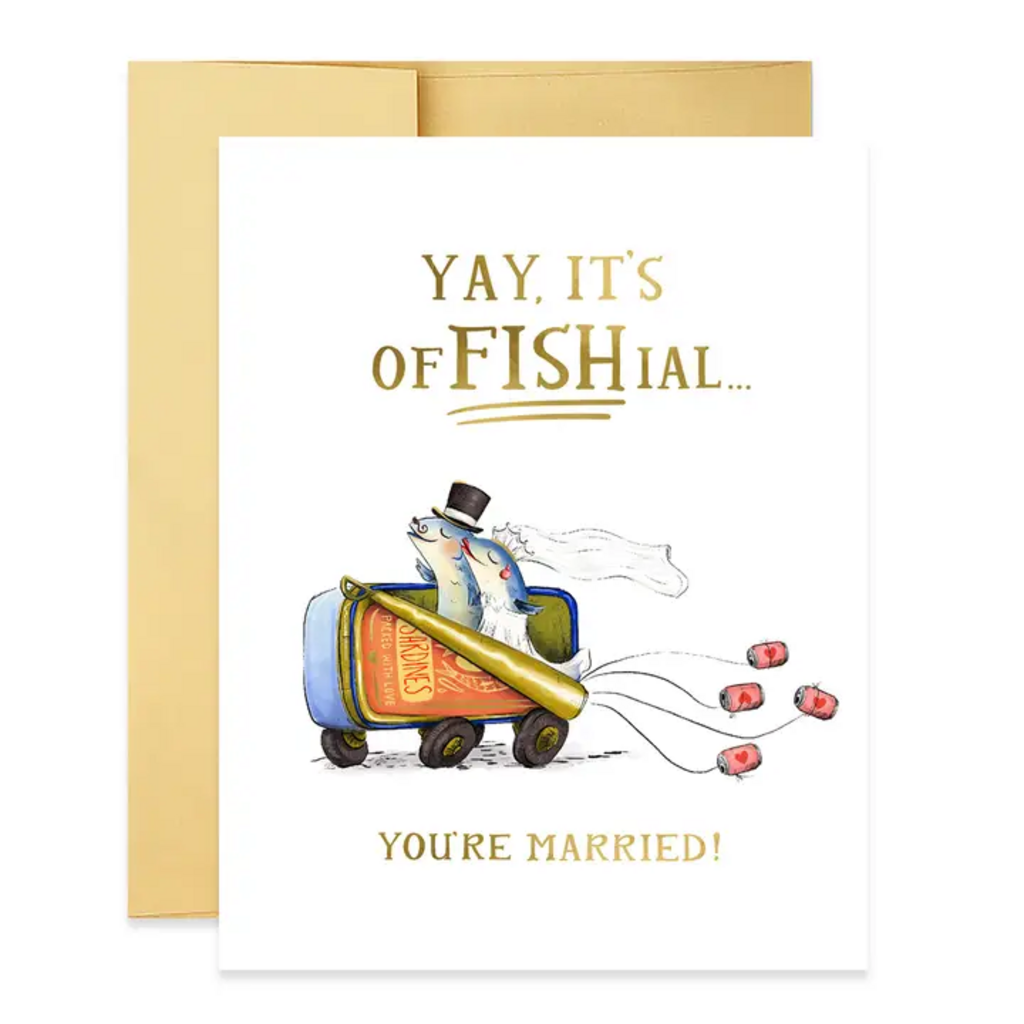 OFFISHIALLY MARRIED CARD