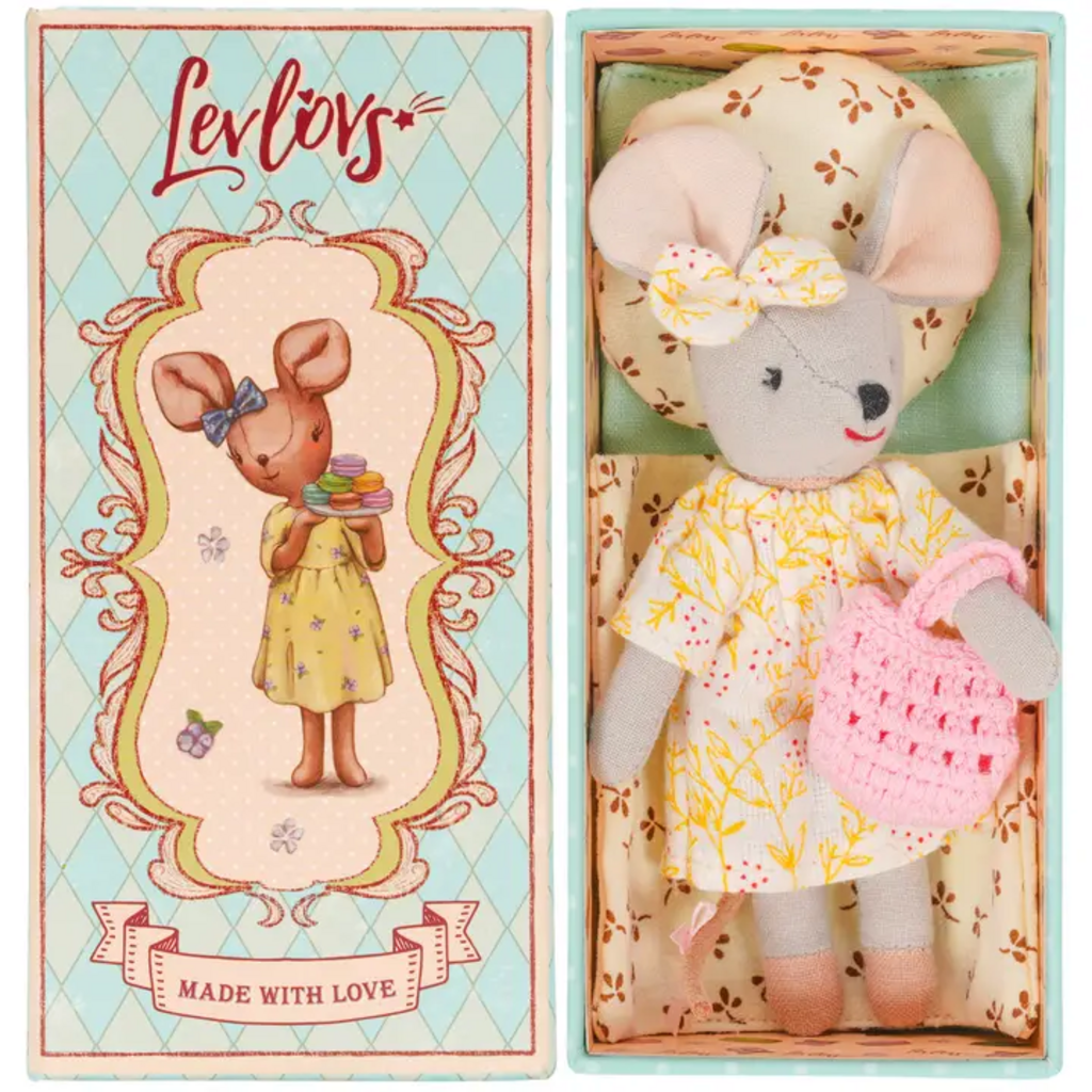 MOUSE MACAROON IN MATCHBOX