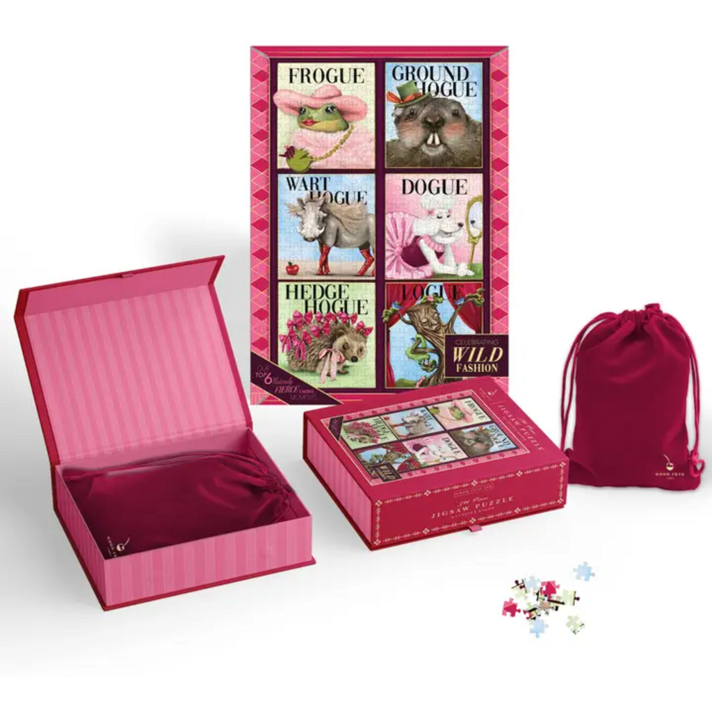 WILD FASHION 500 PIECE PUZZLE