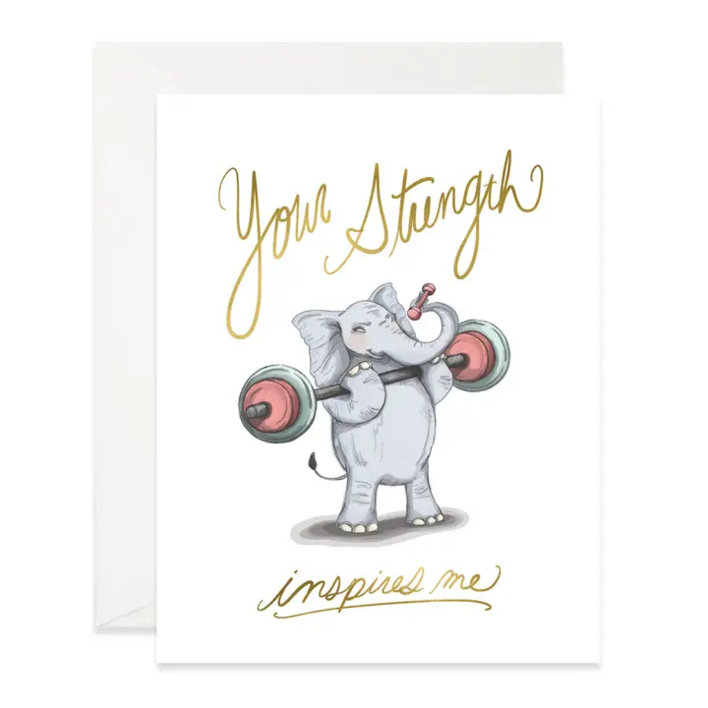 ELEPHANT STRENGTH CARD