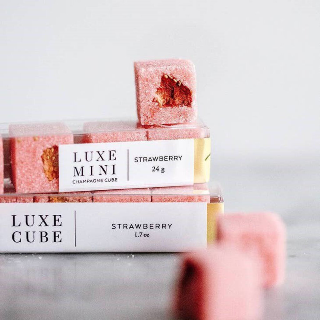 STRAWBERRY MINI LUXE SUGAR CUBES