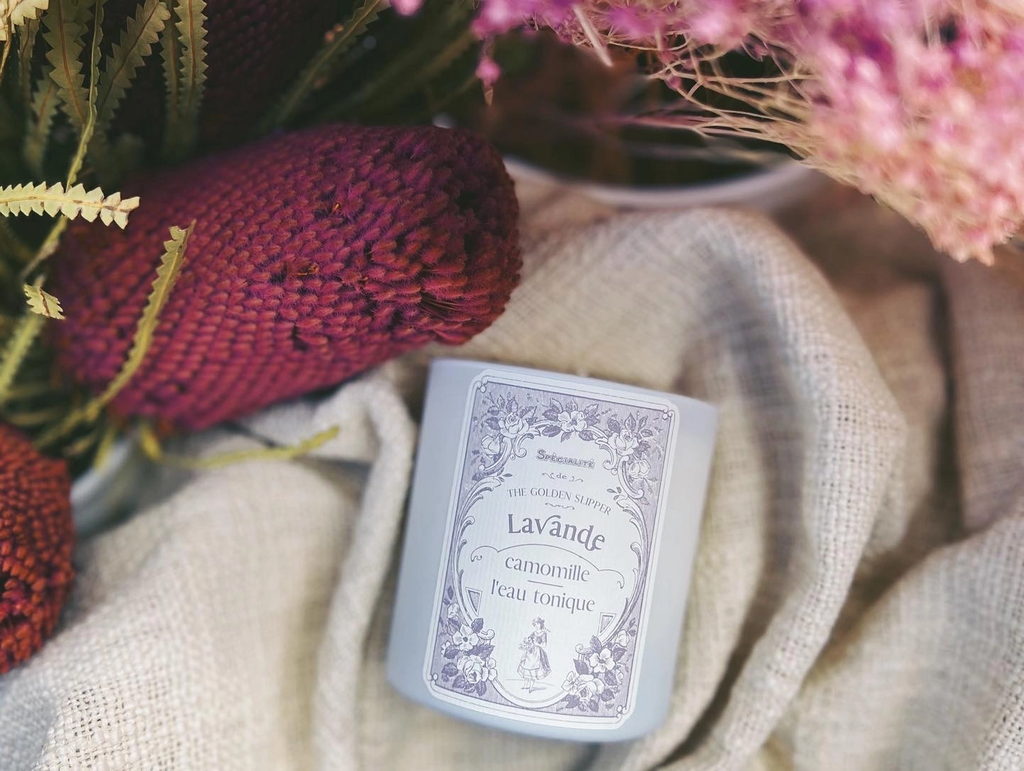 FRENCH COLLECTION - LAVENDER + CHAMOMILE CANDLE