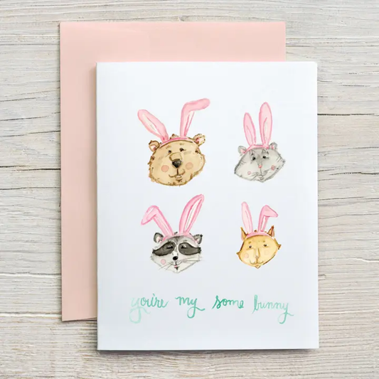 SOME BUNNY LOVES YOU CARD