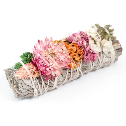 4" SHERBERT COLOR SAGE SMUDGE STICK