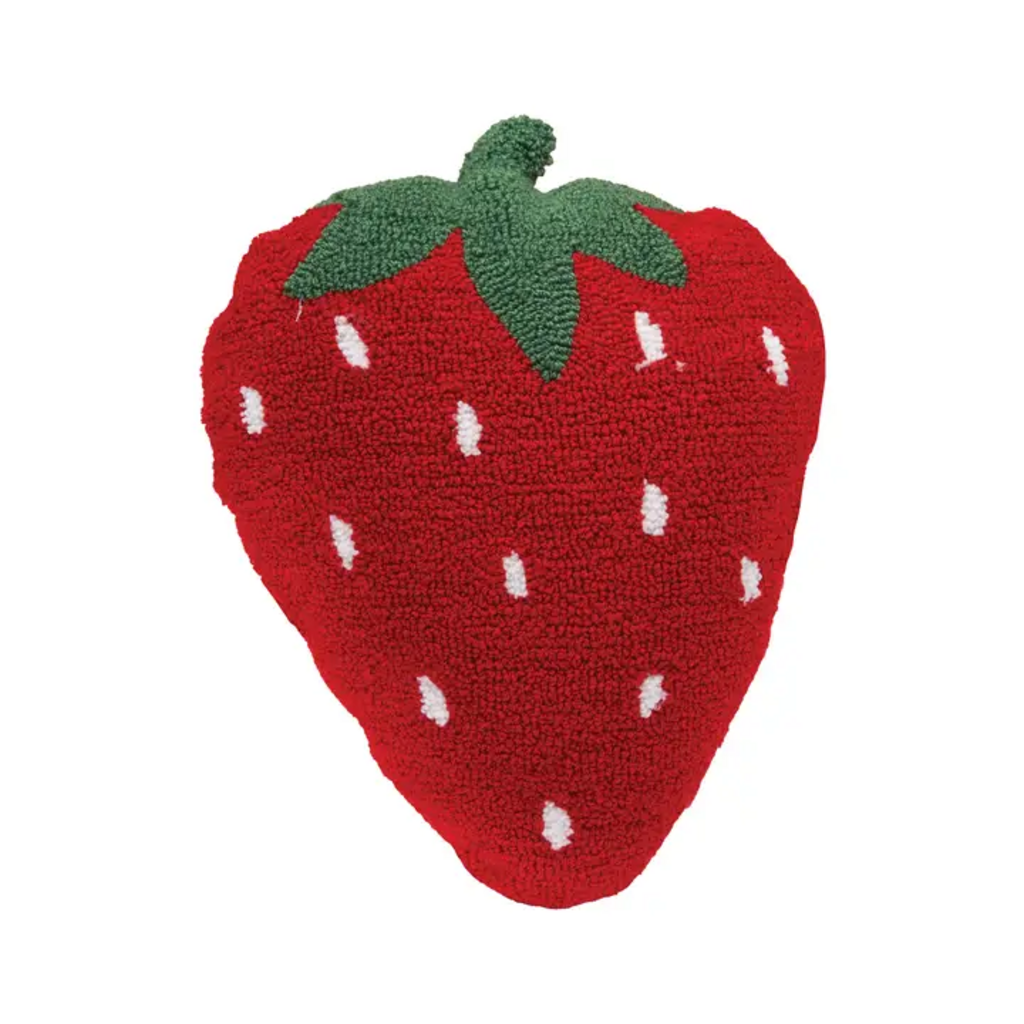 STRAWBERRY THROW PILLOW