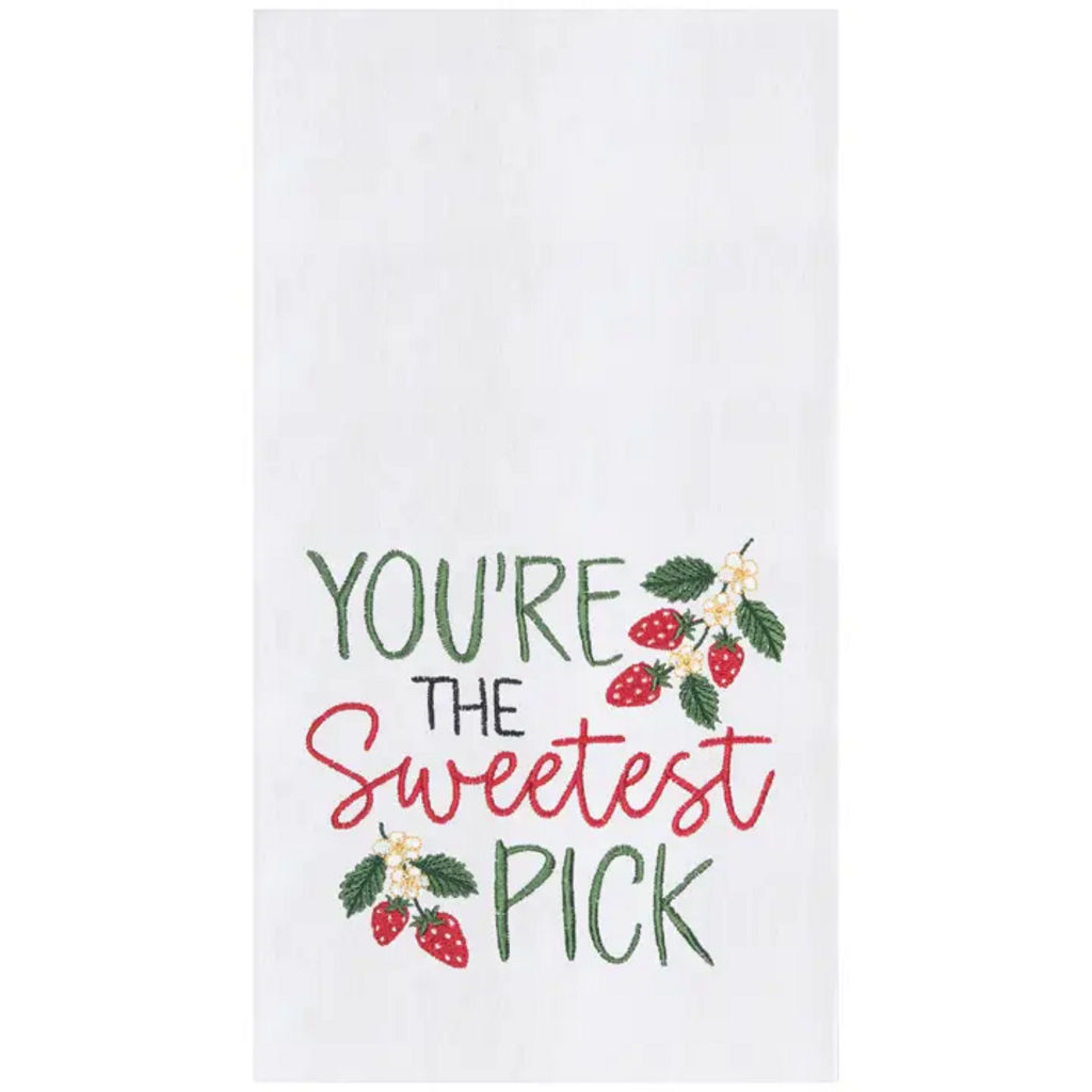 SWEETEST PICK STRAWBERRY KITCHEN TOWEL