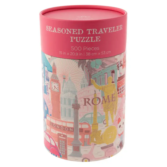 SEASONED TRAVELER 500 PC PUZZLE