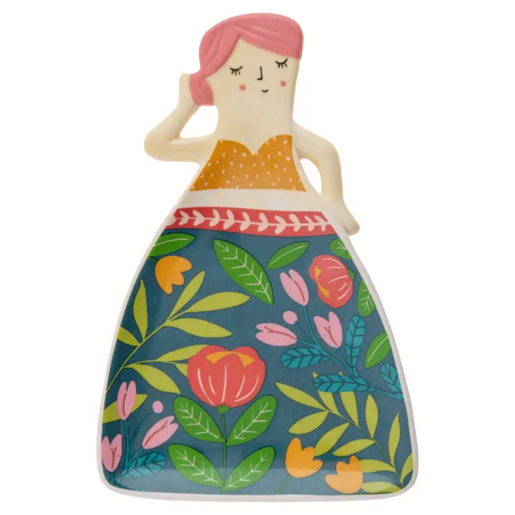 REYNA PINK HAIR TRINKET DISH