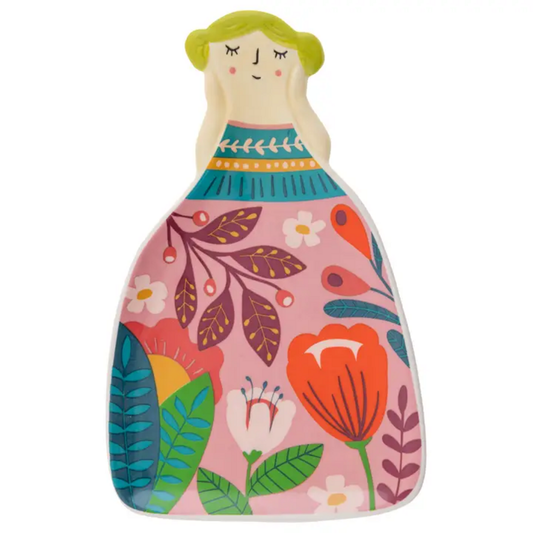 REYNA GREEN HAIR TRINKET DISH