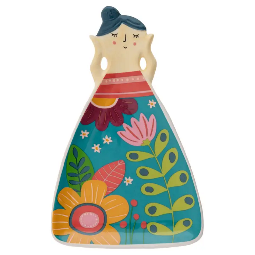 REYNA BLUE HAIR TRINKET DISH