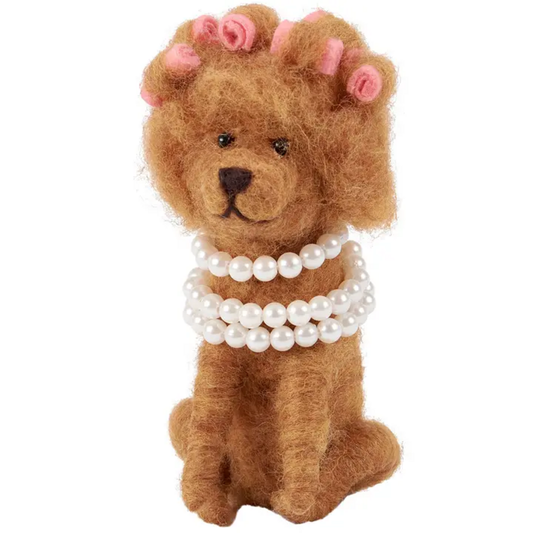 PEARL NECKLACE DOG CRITTER