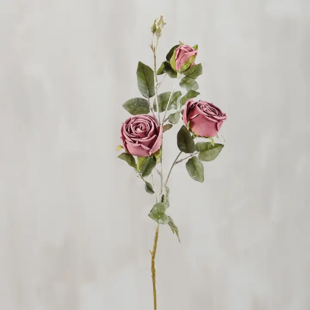 PURPLE ROSES FLORAL PICK