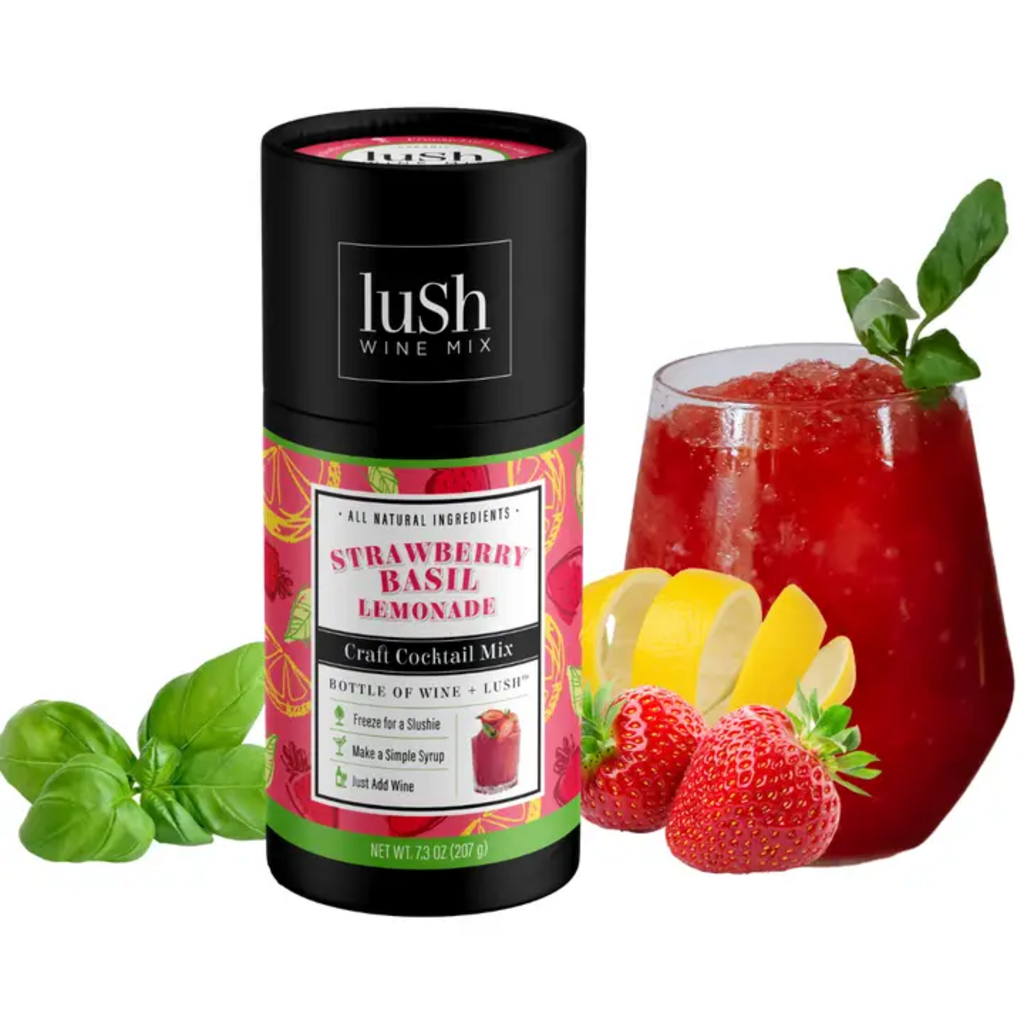 STRAWBERRY BASIL LEMONADE COCKTAIL MIX