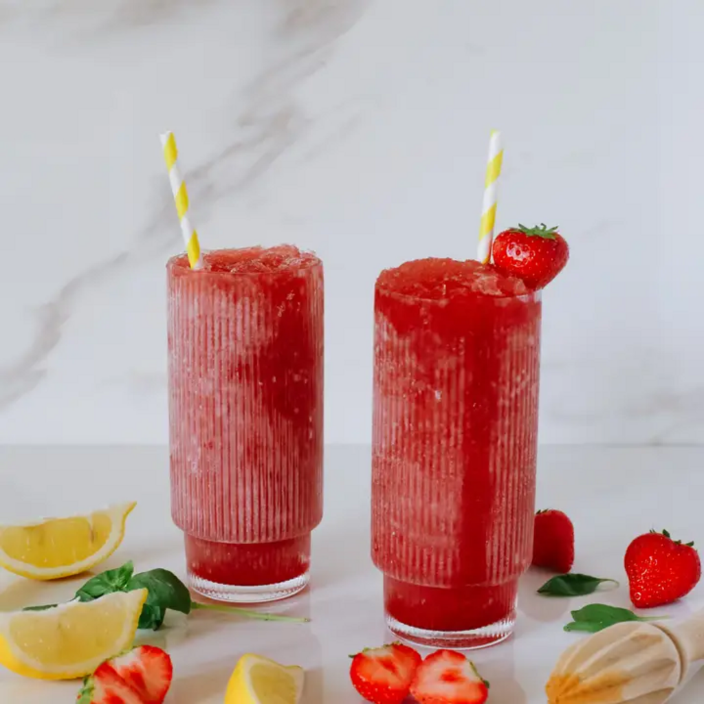 STRAWBERRY BASIL LEMONADE COCKTAIL MIX