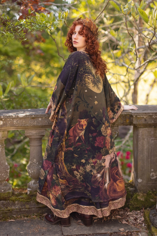 THE MESSENGER OPERA DUSTER LONG KIMONO