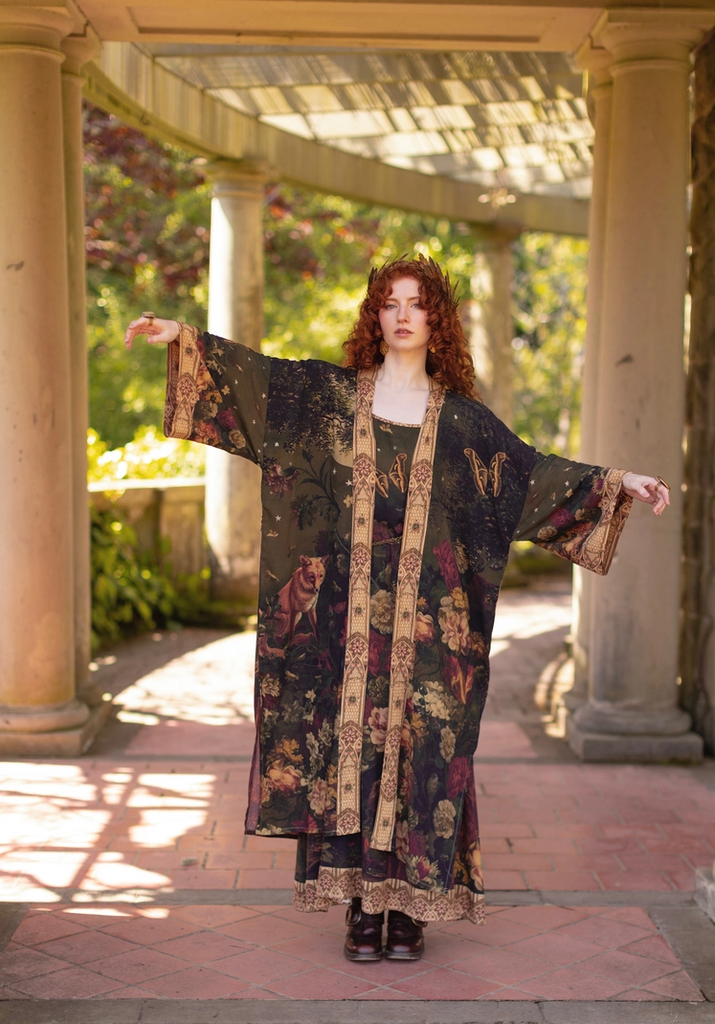 THE MESSENGER OPERA DUSTER LONG KIMONO