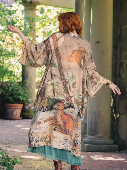 LOVELIGHT OPERA DUSTER BAMBOO KIMONO