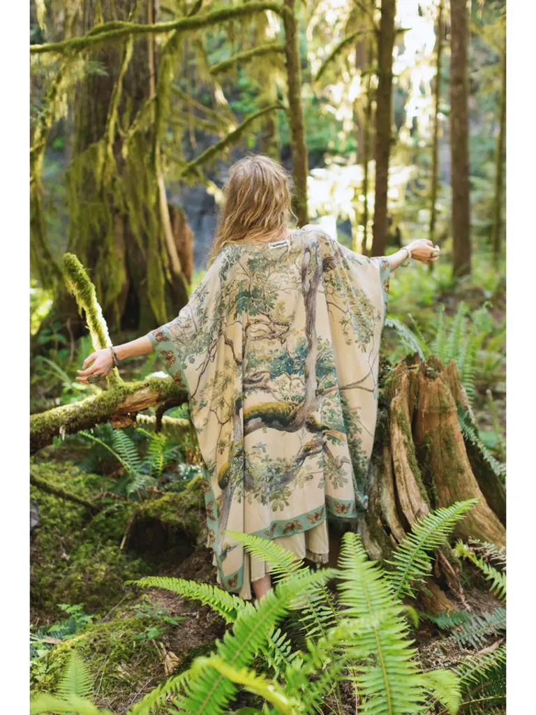 EARTH & SKY GODDESS BAMBOO KIMONO