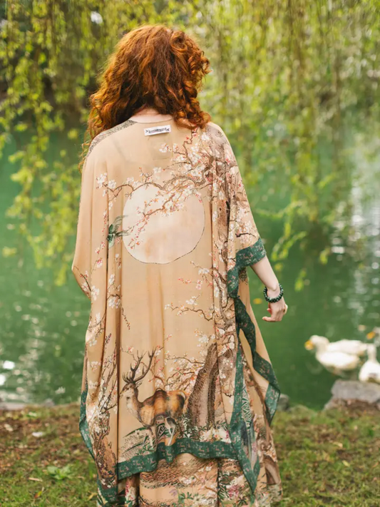 FABLE BOHEMIAN GODDESS STARDUSTER BAMBOO KIMONO