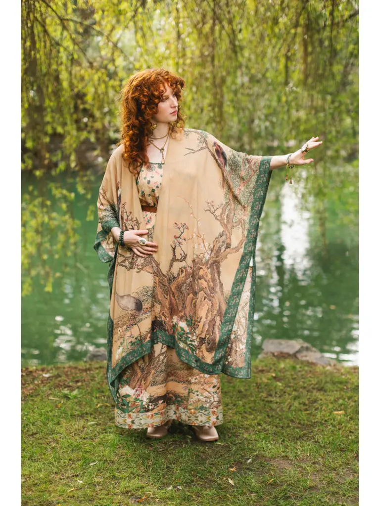 FABLE BOHEMIAN GODDESS STARDUSTER BAMBOO KIMONO