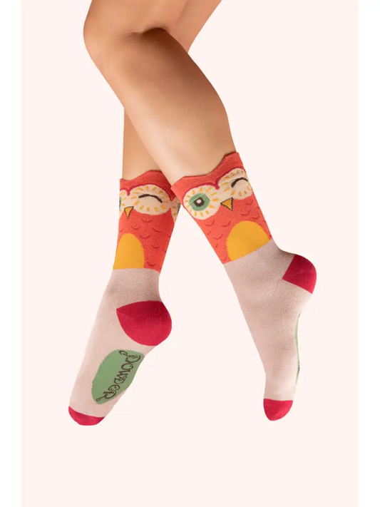 OWL - BAMBOO CHARACTER SOCKS