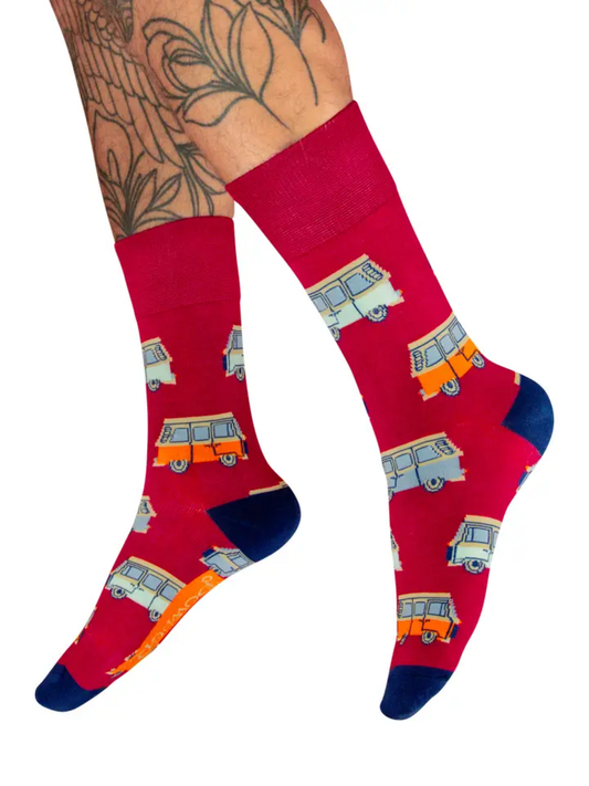 MEN'S VINTAGE VAN BAMBOO SOCKS