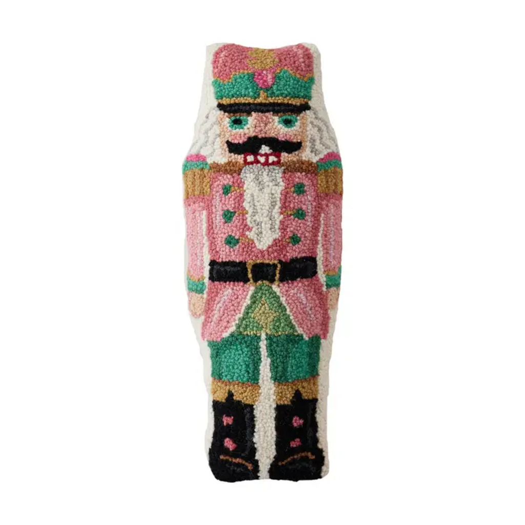 SHAPED PINK NUTCRACKER PILLOW