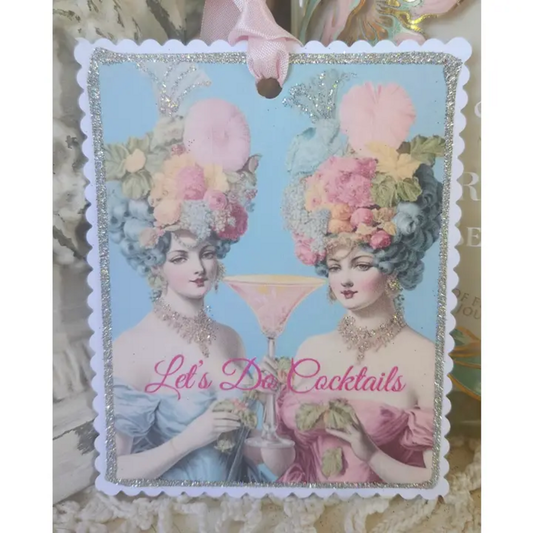LET'S DO COCKTAILS GIFT TAG