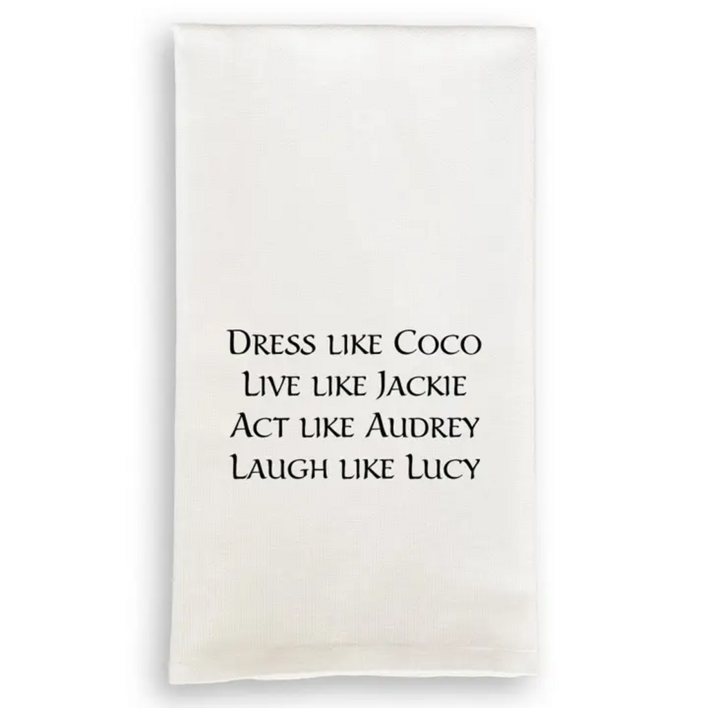 DRESS LIKE COCO DISHTOWEL