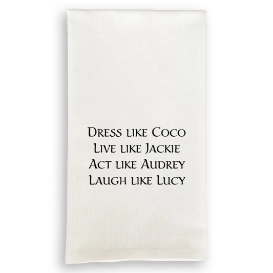 DRESS LIKE COCO DISHTOWEL