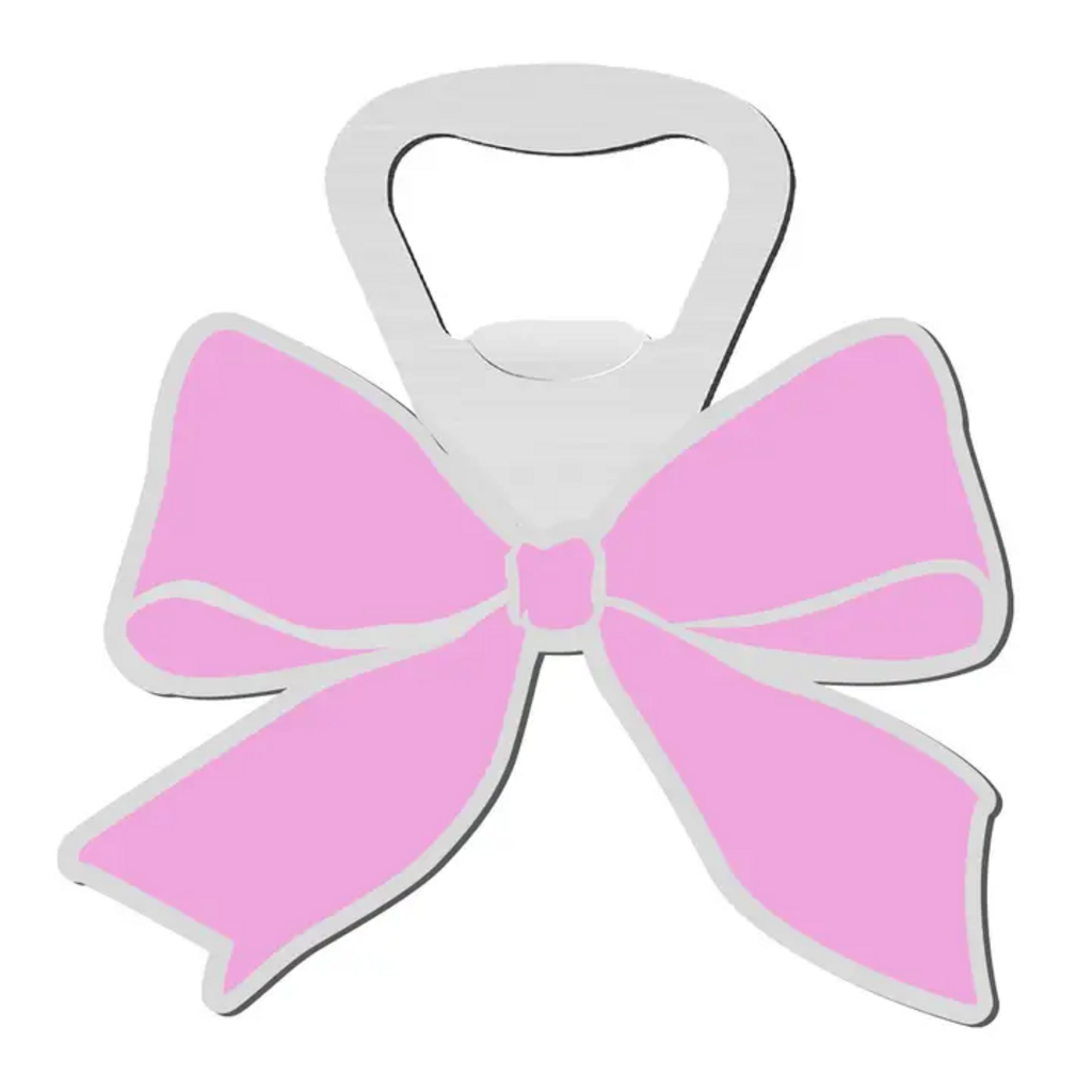 PINK BOW BOTTLE OPENER