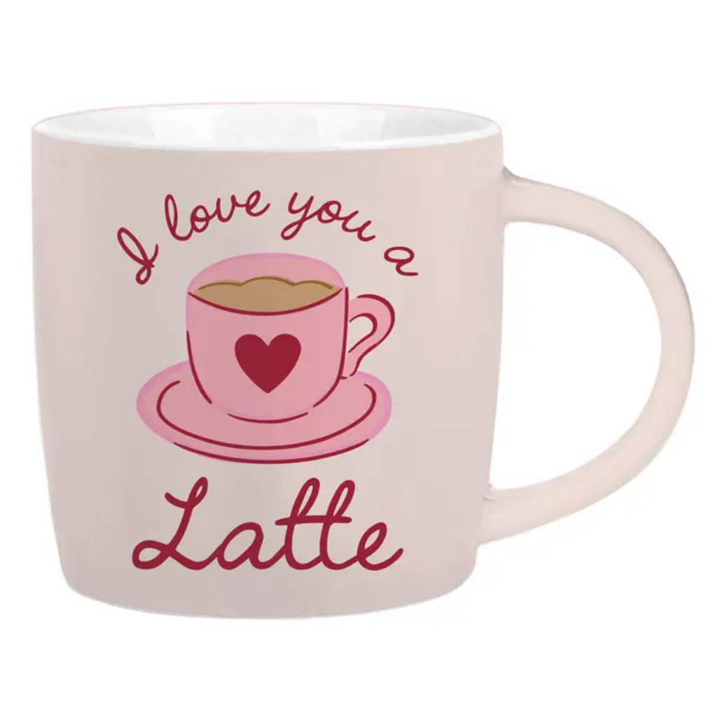 I LOVE YOU A LATTE CERAMIC MUG