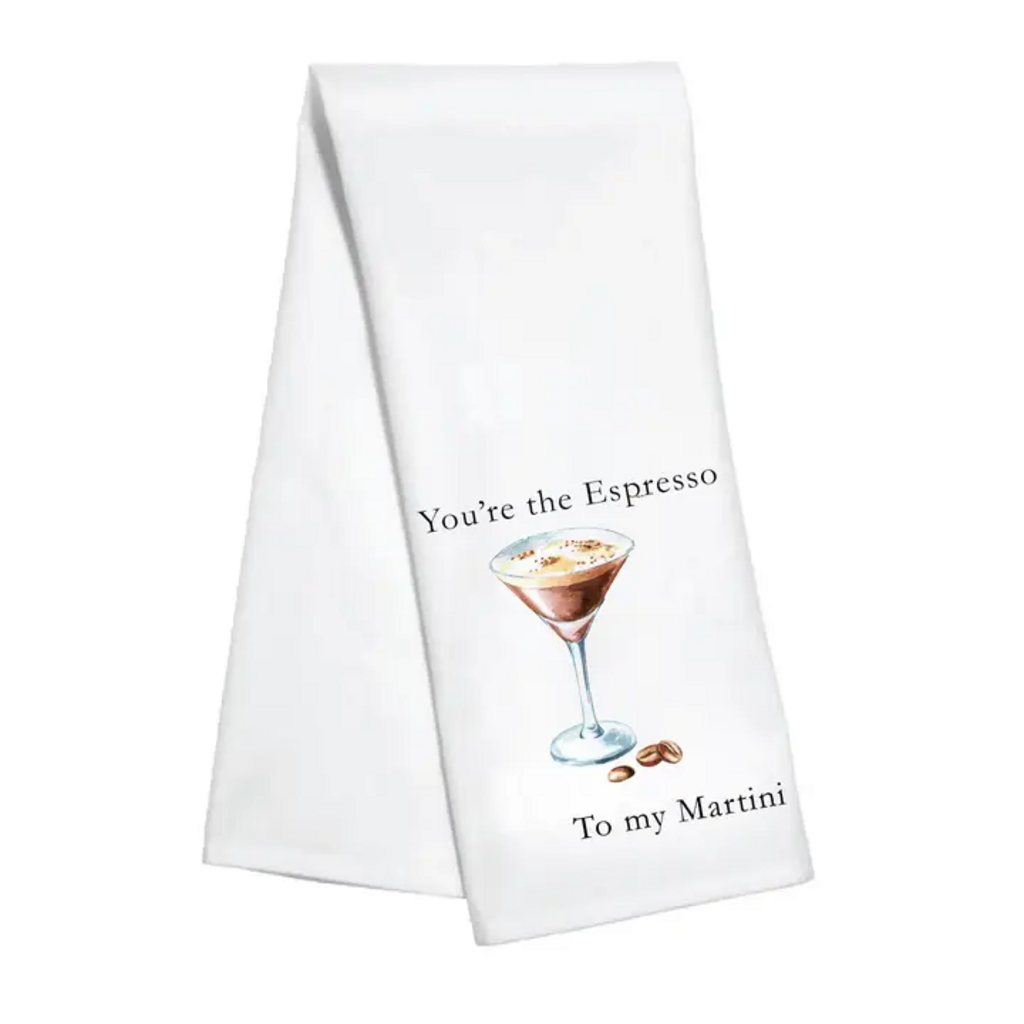 ESPRESSO MARTINI TEA TOWEL