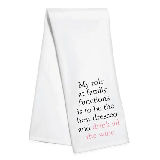 FAMILY FUNCTIONS KITCHEN TOWEL